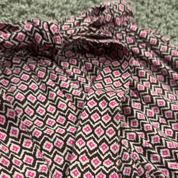 Monsoon girls Pink and Brown Geometric jogger Pants, size 7-8 - Picture 7 of 7